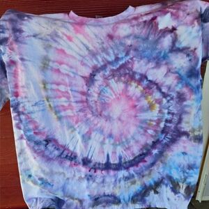 Tie dyed shirts